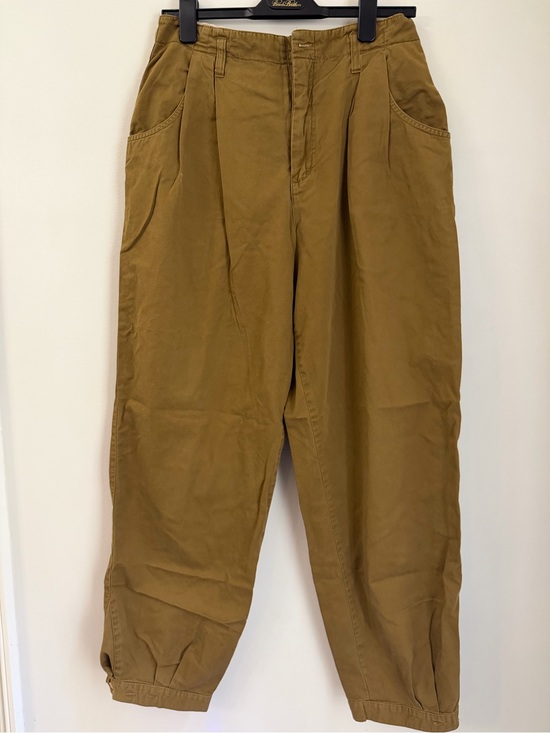 Patagonia Pants - Patagonia Women’s Cotton Baggy Tapered Button Cuff Hiking Pants Brown Sz16
#B655